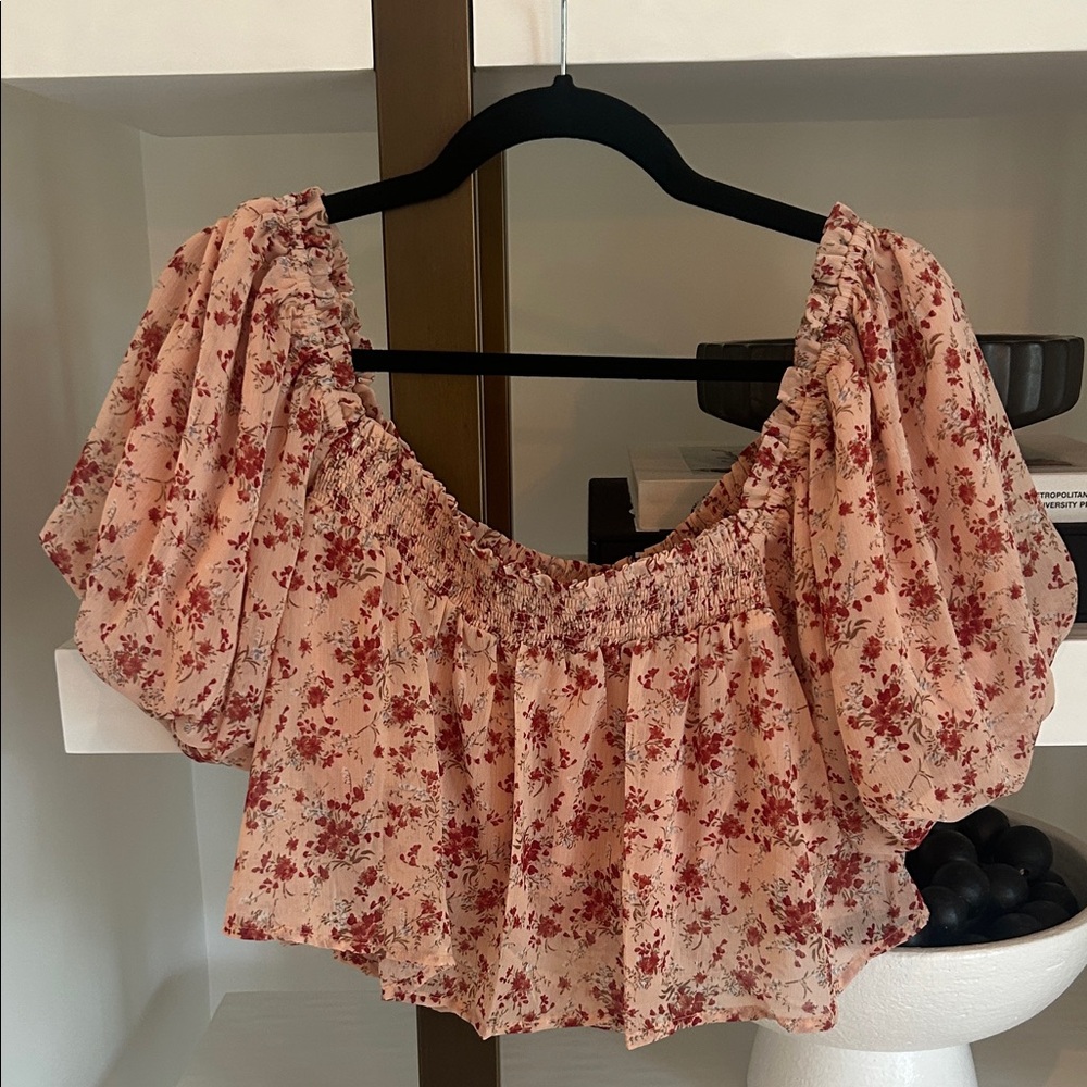 Altard State Floral Crop top